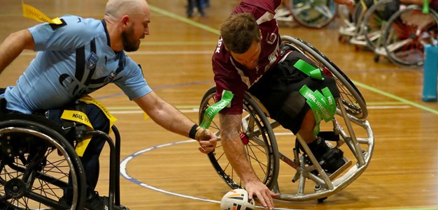 Match highlights: QLD v NSW Wheelchair State Challenge