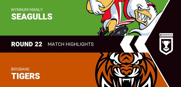 Round 22 feature game highlights: Wynnum Manly v Brisbane Tigers