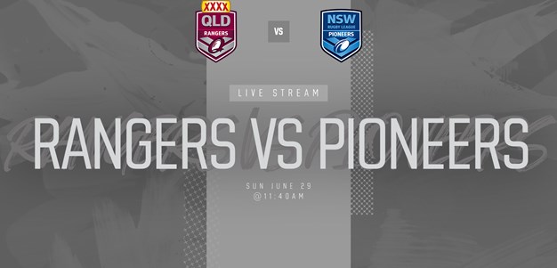 XXXX QLD Rangers vs NSW Pioneers