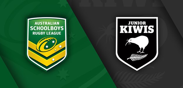 Live: Australian Schoolboys v Junior Kiwis