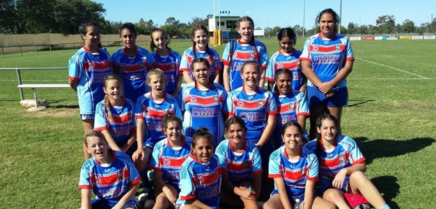 Junior girls impress in trial