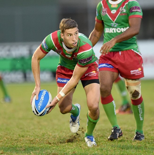 Patrick Templeman - Intrust Super Cup Round 3 - Wynnum Manly Seagulls V Mackay Cutters at BMD Kougari Oval, Manly West. 5.00pm Saturday March 21, 2015.  PHOTO: Scott Davis - SMP IMAGES.COM