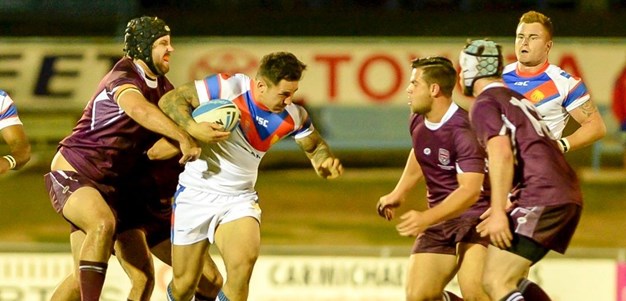 Great Britain go down in warm up