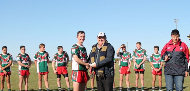 Juniors support Men of League