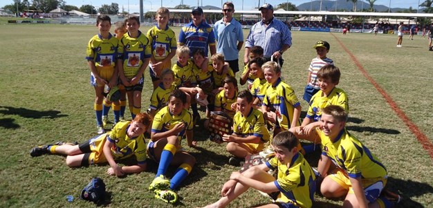 Junior semi final action in Rocky