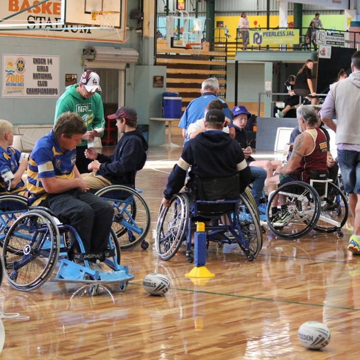 Buzz builds for wheelchair clash