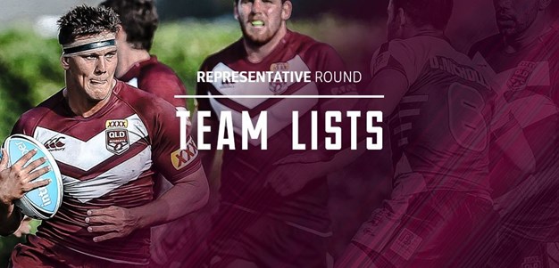 Representative Round team lists