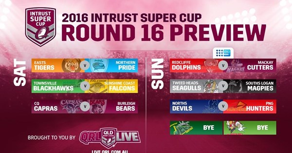 Intrust Super Cup Round 16 preview | QRL