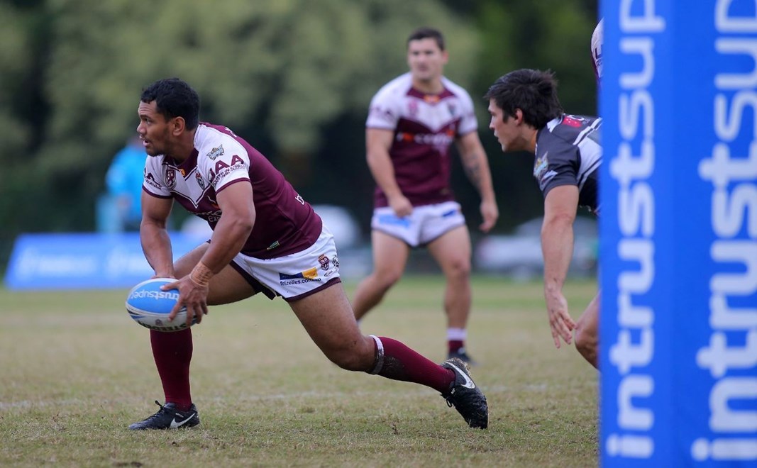 Pat POLITONI - BURLEIGH BEARS-  Action from the Intrust Super Cup Round 15 - 19th June 2016 Between BURLEIGH BEARS VS TWEED HEADS SEAGULS . Played at Piccabeen Sports Stadium, Tweed Heads, Qld. Photo Wendy van den Akker SMP Images.