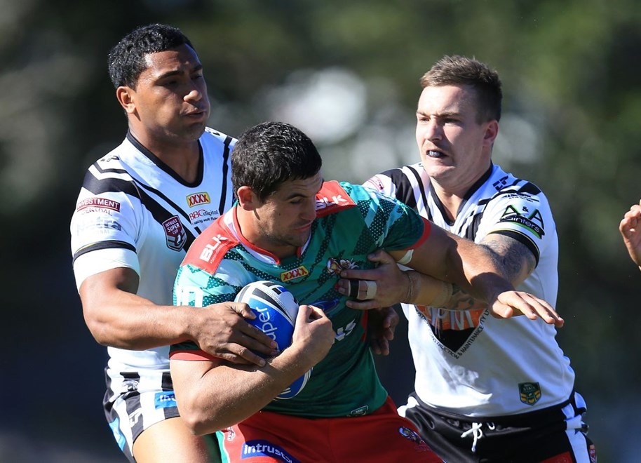 Aaron ROCKLEY (WYNNUM MANLY SEAGULLS) - PHOTO: SMP IMAGES.COM - 10th July 2016 - Action from the round 18 Queensland Rugby League Intrust Super Cup Clash between Souths Logan Magpies v Wynnum Manly Seagulls played at Bishop Park West End, Brisbane.