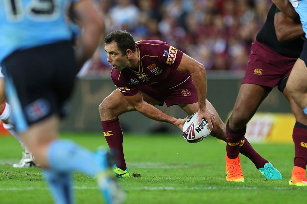 Competition - State of Origin. Round - Game 2. Teams - Queensland Maroons v NSW Blues. Date - 22nd of June 2016. Venue - Suncorp Stadium, QLD. Photographer - Paul Barkley. 