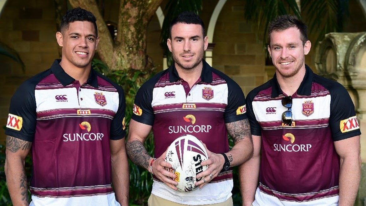 State of Mind ambassadors and XXXX Queensland Maroons Dane Gagai