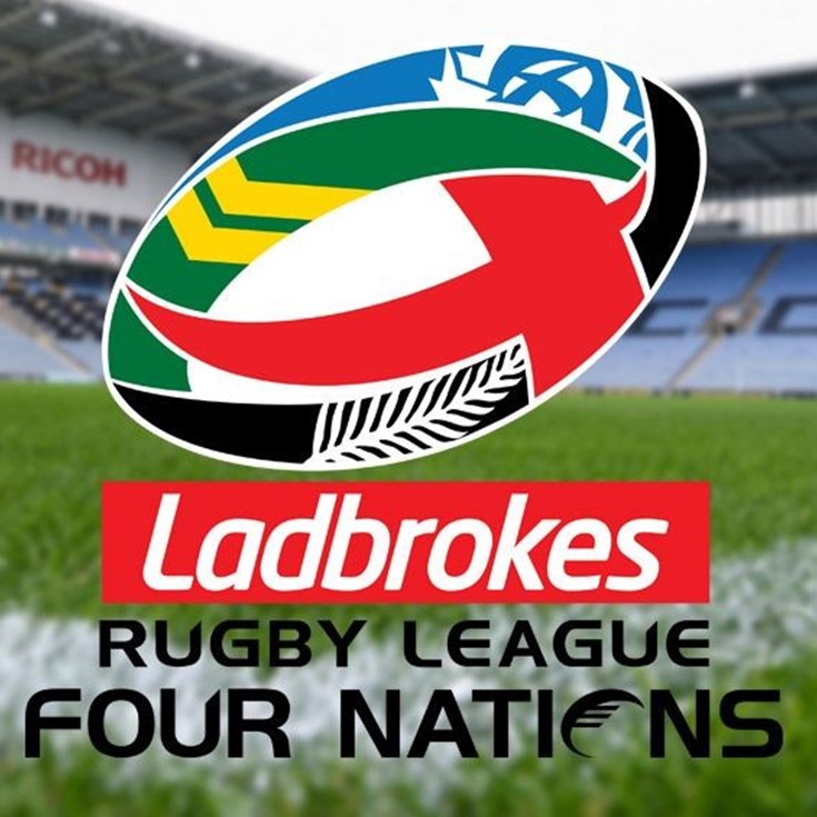 Official 2016 Four Nations squads