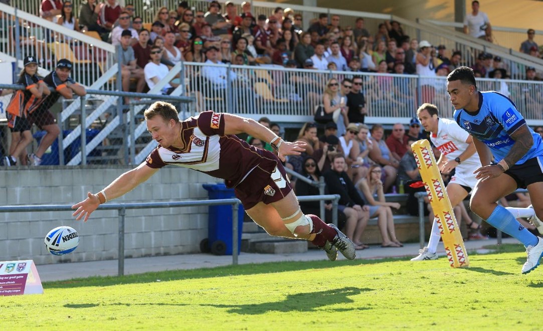 Aaron Whitchurch - 2016 Interstate Residents match - QLD V NSW at Suzuki Stadium, Coorparoo. 1.40pm Sunday May 8, 2016.   PHOTO: Scott Powick - SMP IMAGES.COM