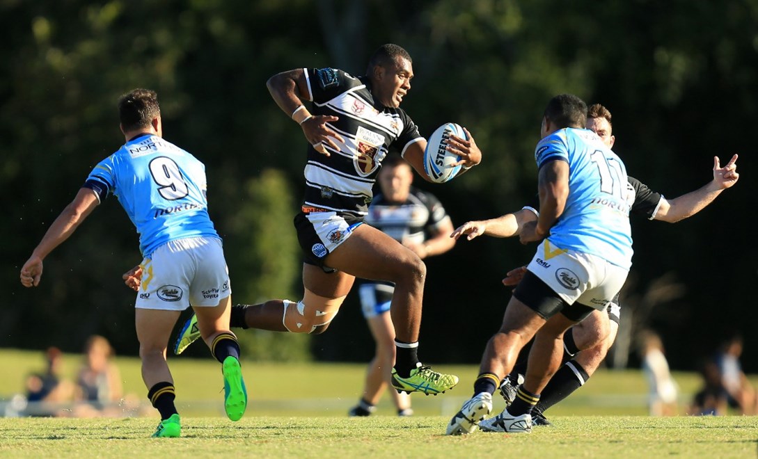 Ben NAKUBUWAI (Tweed Heads Seagulls) - PHOTO SMPIMAGES.COM. Action from the Round 07 clash of the Queensland Rugby League (QRL) Intrust Super Cup between the Norths Devils v Tweed Heads Seagulls at Bishop Park