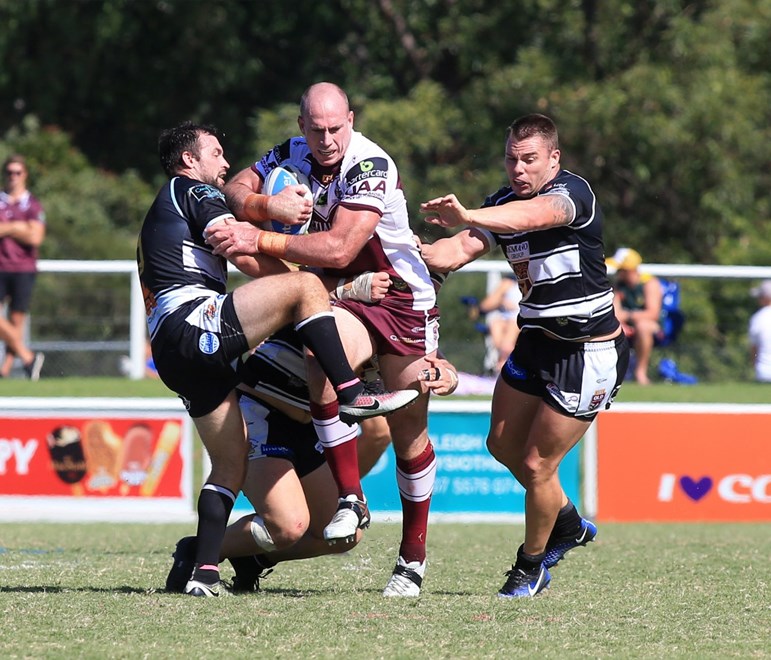 Matt WHITE - BURLEIGH BEARS - Photo Wendy van den Akker / SMPIMAGES.COM - Action from the Queensland Rugby League (QRL) Intrust Super Cup round 6 clash between the Burleigh Bear and Tweed Heads Seagulls played at Pizzy Park