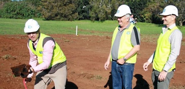 TRL turns sod on new building