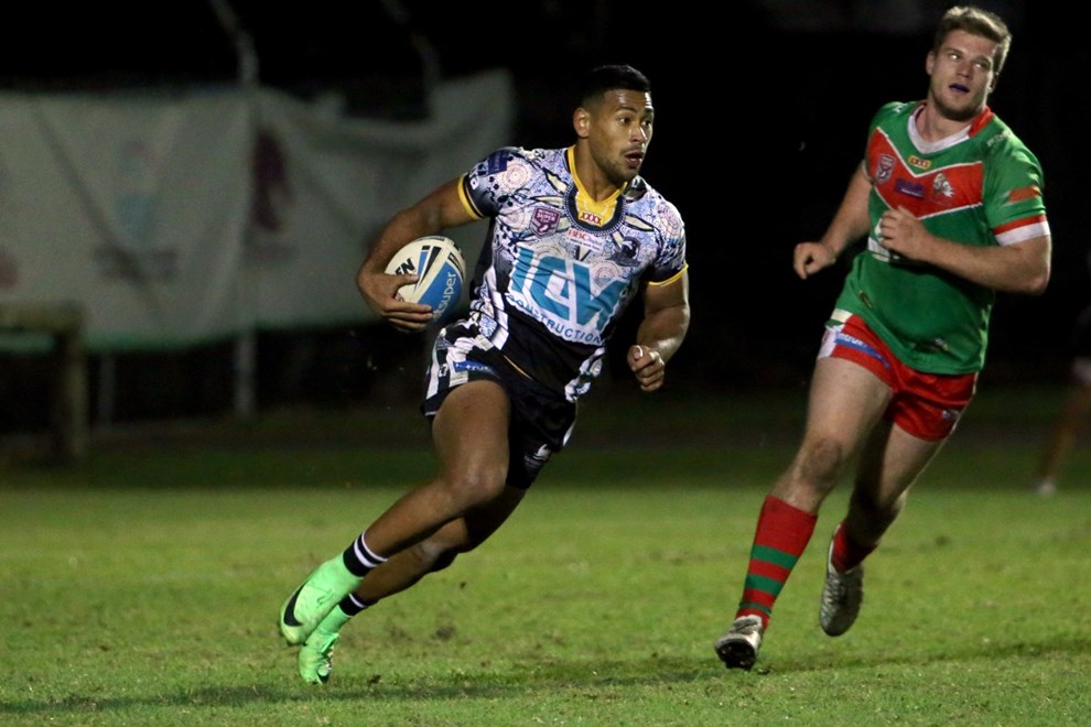 Jamayne Isaako - Intrust Super Cup Round 17 - Wynnum Manly Seagulls V Souths Logan Magpies at BMD Kougari Oval