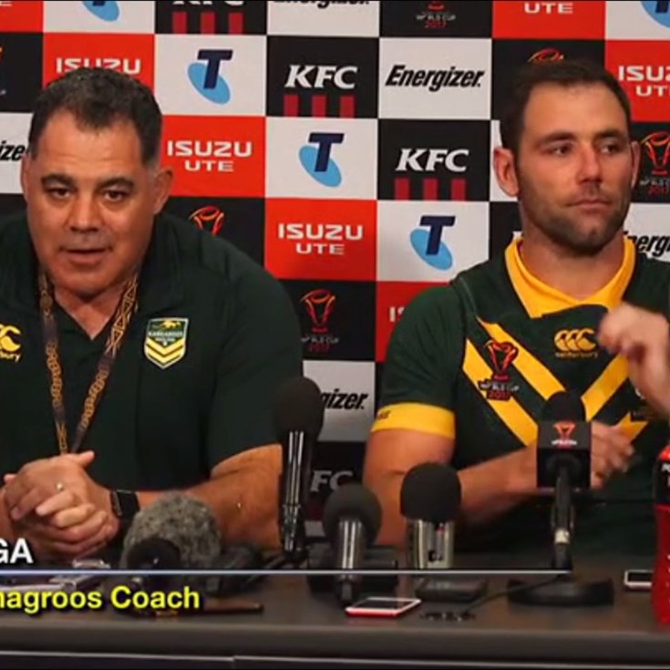 Press Conference: Roos v England