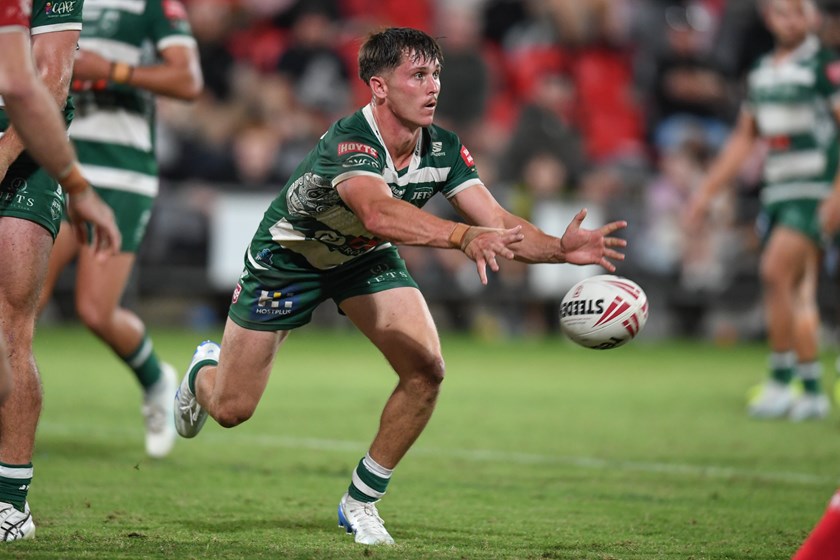 Oliver Pascoe last round against the Redcliffe Dolphins