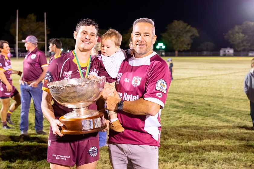 Casey (son) and Mick (Life member)