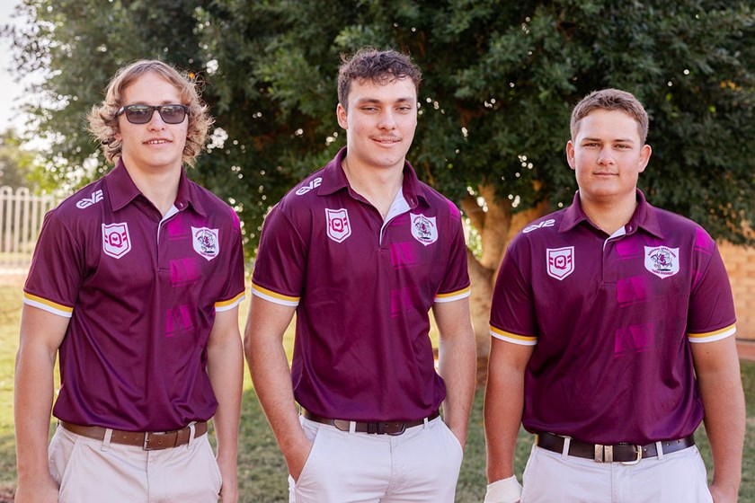 L-R Benny, Zachary and Joshua Bettiens.