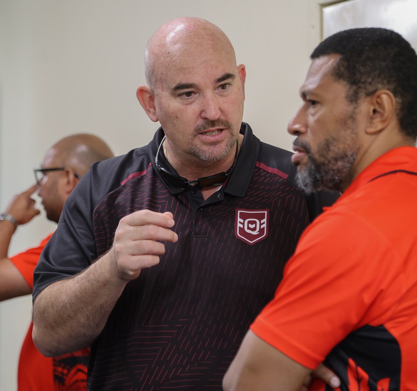 Scott Dunshea with Mark Mom