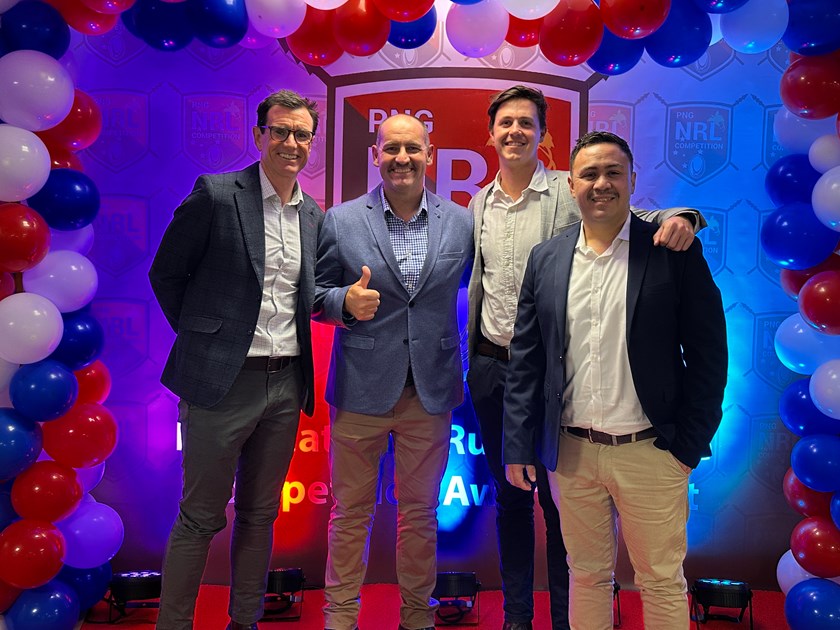 The QRL team at the PNGRFL Awards Night