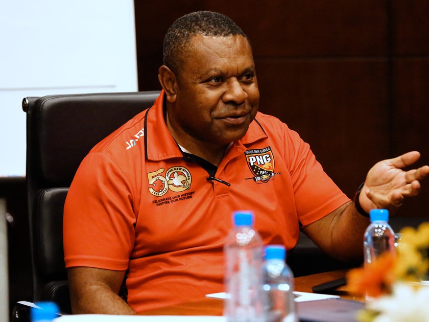 PNGRFL CEO, Stanley Hondina spoke of the momentum towards an NRL team.
