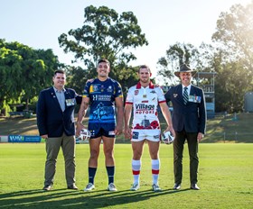 Rivalry paused as Devils and Dolphins unite to honour ANZAC spirit