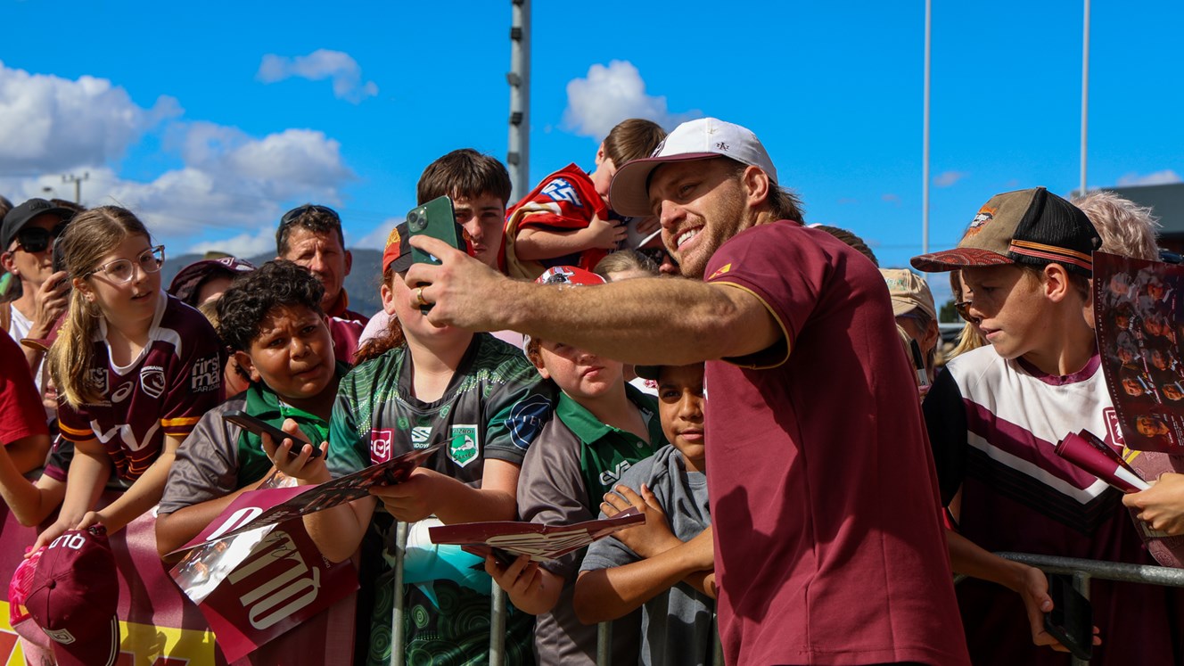 Rugby league heartland turns out for Maroons