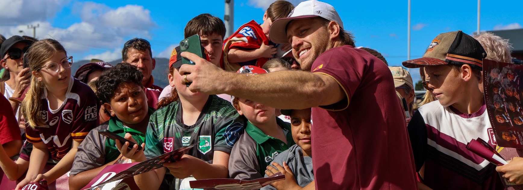 Rugby league heartland turns out for Maroons