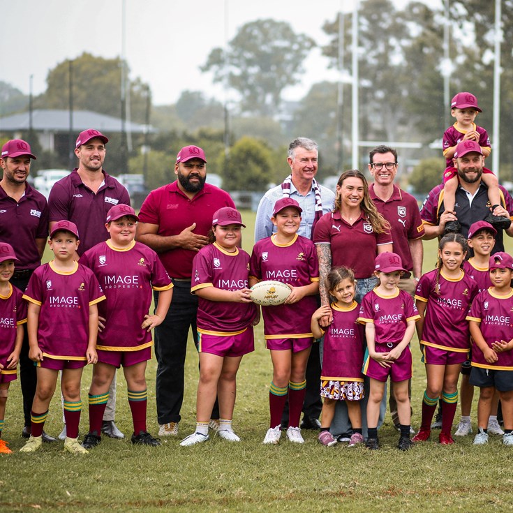 Mini Maroons clinics to ignite pride ahead of QLD Day