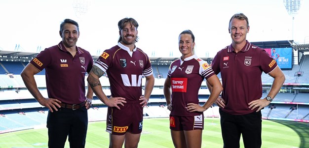 Maroons in Melbourne for official Origin launch