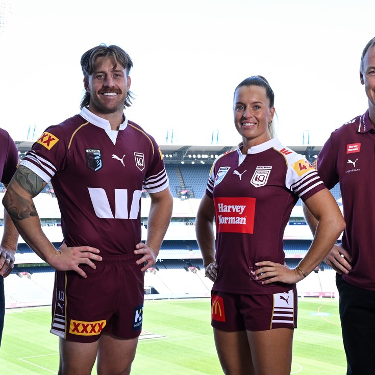 Maroons in Melbourne for official Origin launch