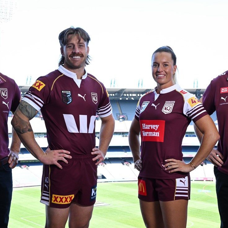 Maroons in Melbourne for official Origin launch