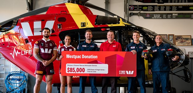 Qld tries deliver donation for lifesaving helicopter crews