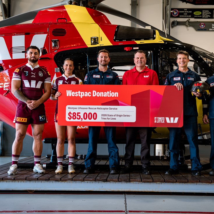 Qld tries deliver donation for lifesaving helicopter crews