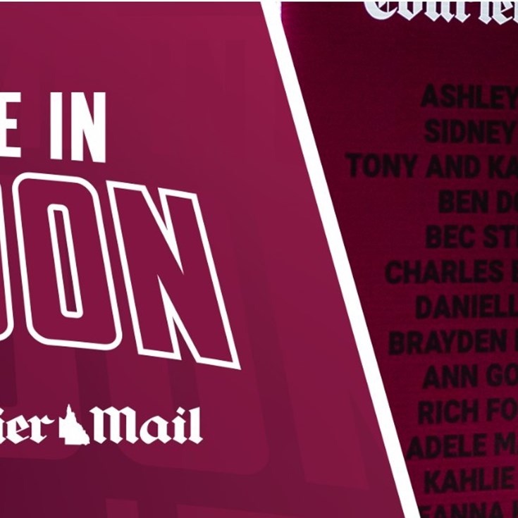 ‘Your Name in Maroon’ inspires Queenslanders