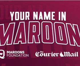 ‘Your Name in Maroon’ inspires Queenslanders