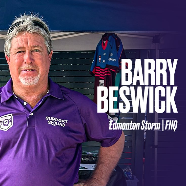 Support Squad Champion: Barry Beswick