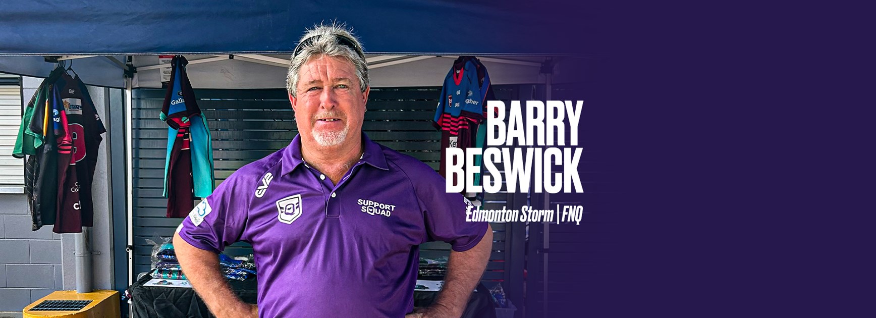 Support Squad Champion: Barry Beswick