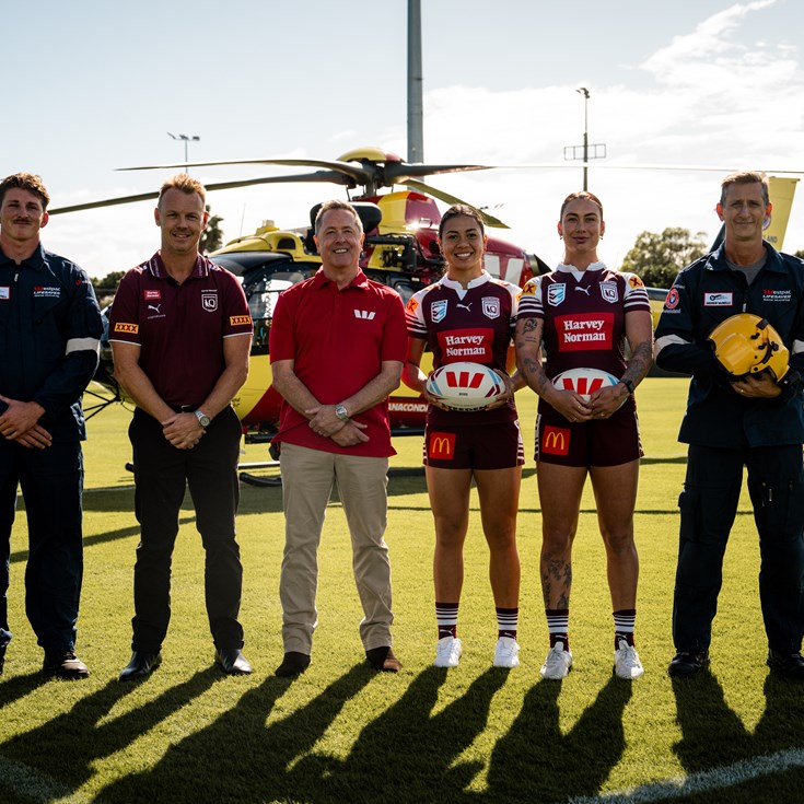 Every Maroons try to fuel Queensland’s  Westpac Lifesaver Rescue Helicopter Service
