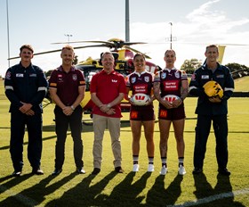 Every Maroons try to fuel Queensland’s  Westpac Lifesaver Rescue Helicopter Service