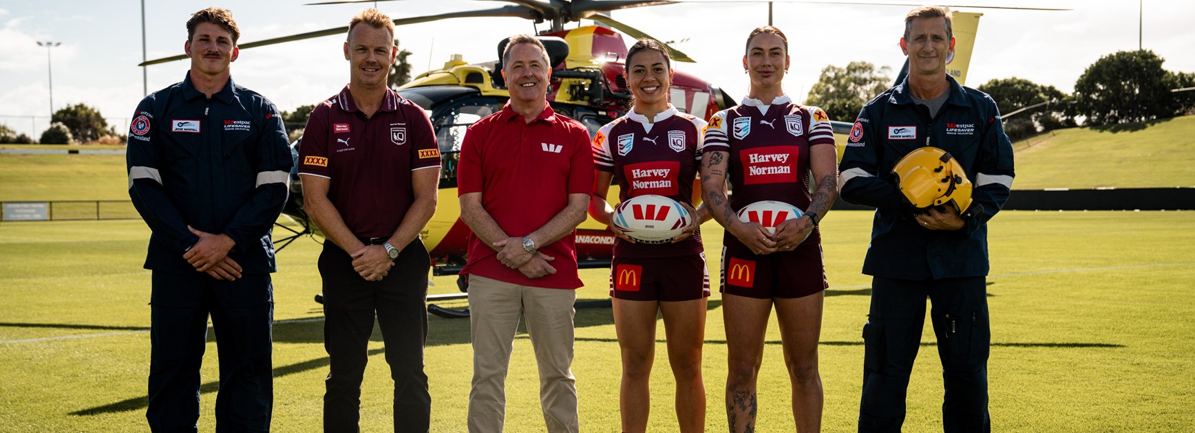 Every Maroons try to fuel Queensland’s  Westpac Lifesaver Rescue Helicopter Service