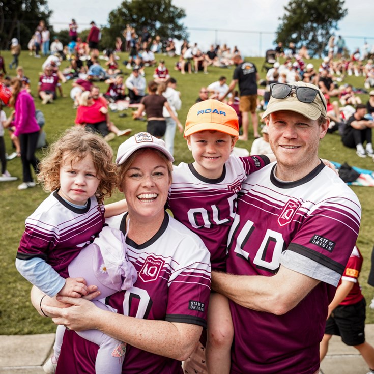 QLD Maroons Opening Training - Fan Gallery