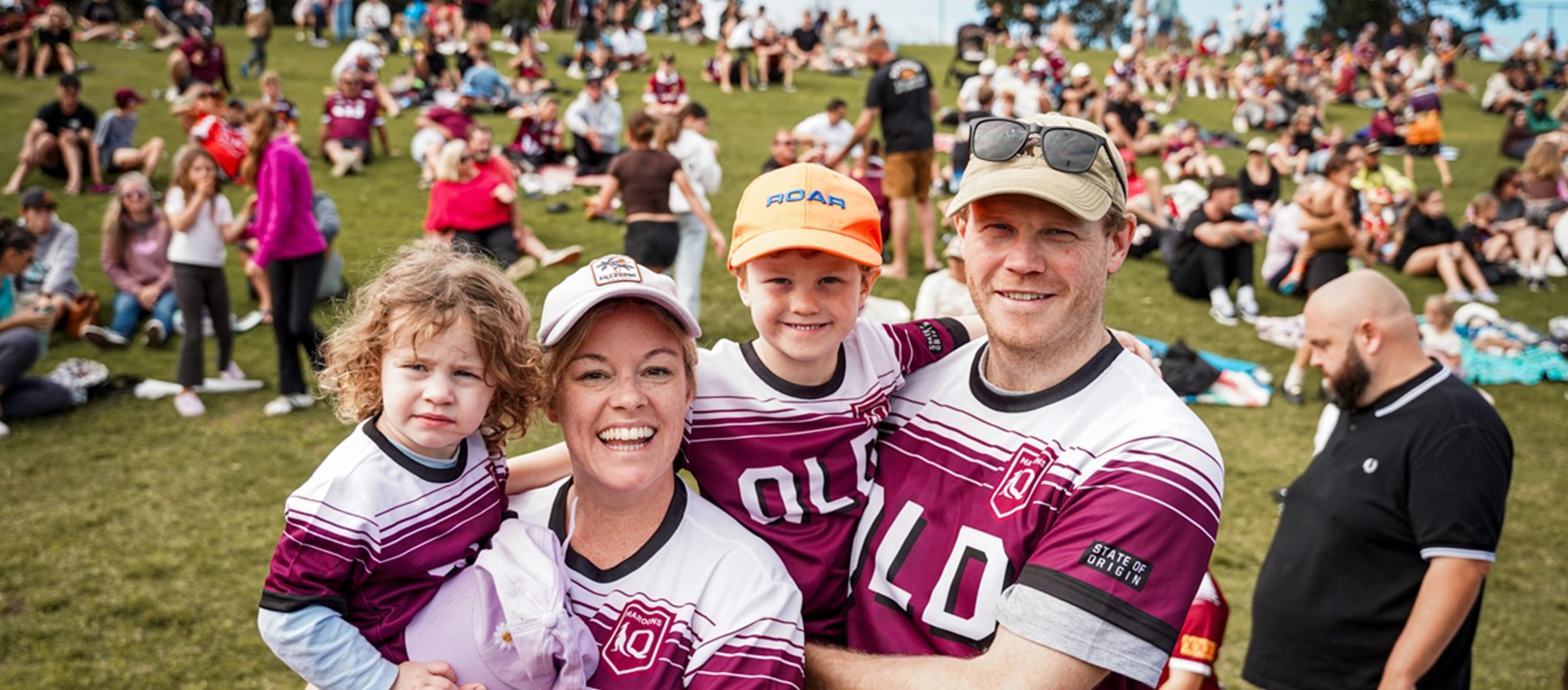 QLD Maroons Opening Training - Fan Gallery