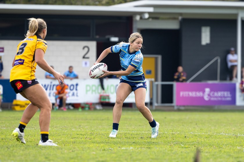 Tayla Sykes has starred in the halves for Norths since arriving from Wynnum Manly