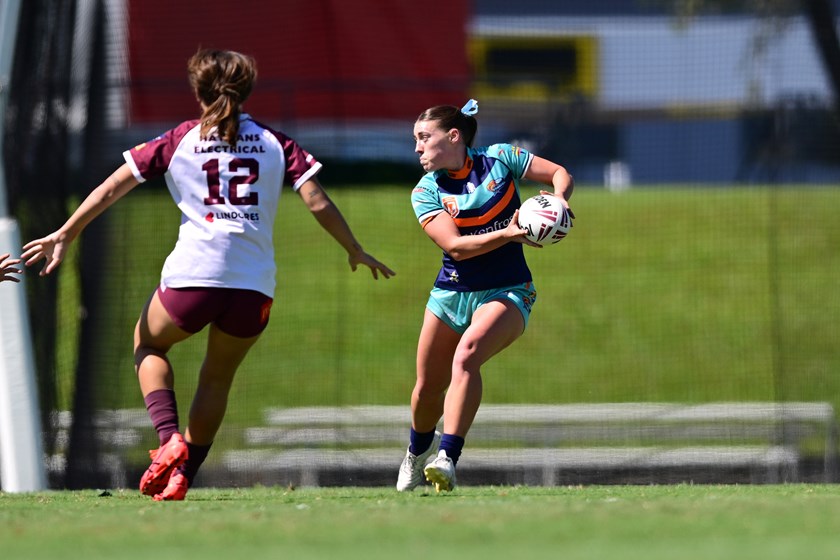 Taylor Fenton forms one half a brilliant halves duo alongside Jairel-Ellen Martin-Savage