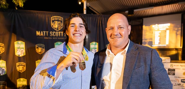 Hunt Claims Historic First Matt Scott Medal